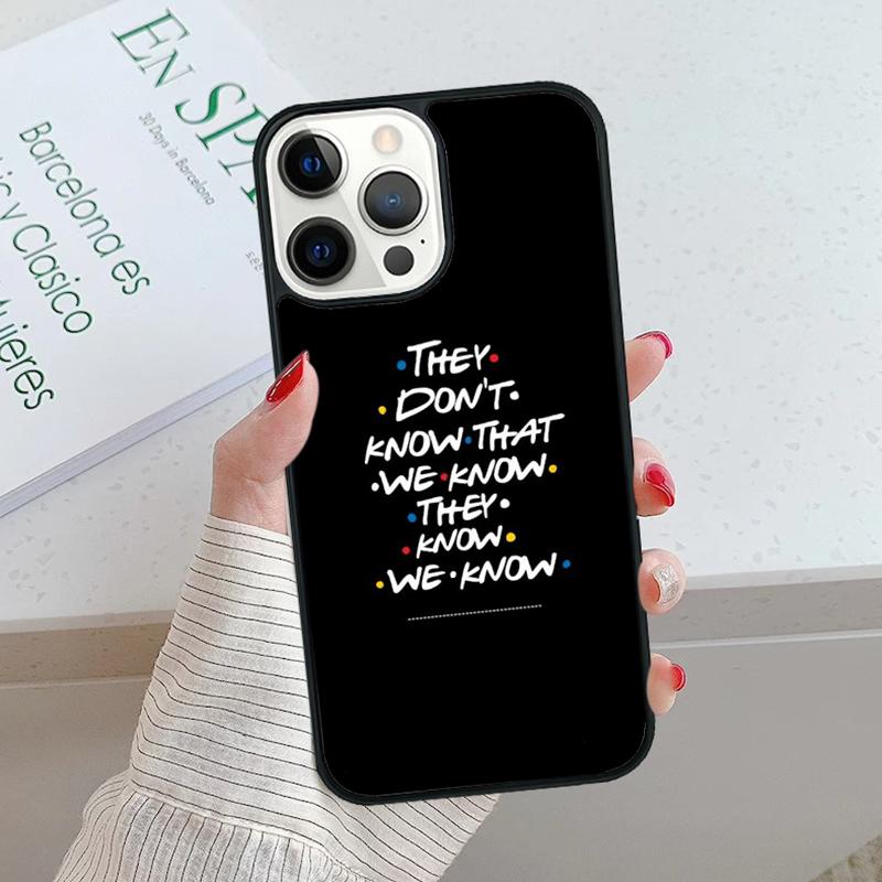 friends TV show how you doin Phone Case For iPhone 17 Air 15 16 16e 14 13 Pro Max Coque 12 11 Pro Max PLUS fundas cover