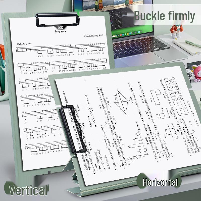 A4 Thick Stand-up Clip Folder & Writing Pad Board
