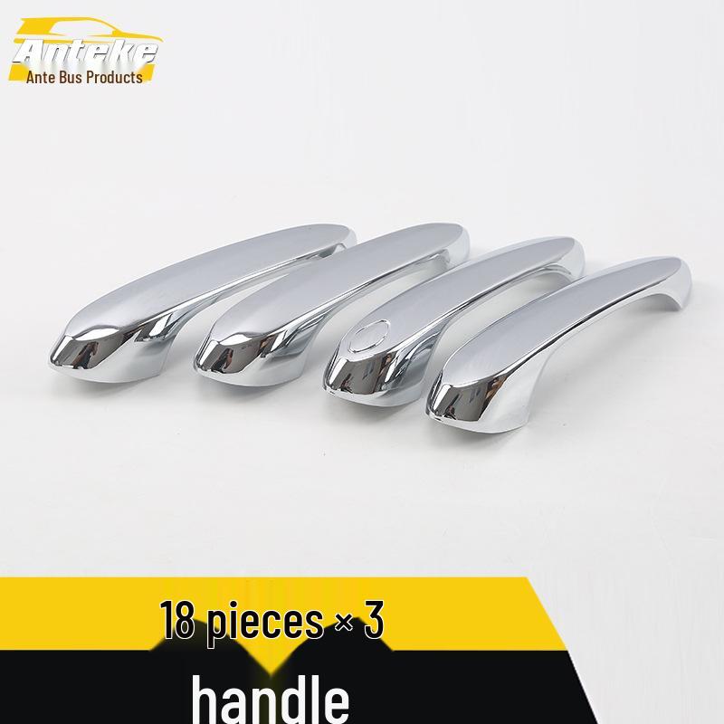 18 X3 Накладка на ручку, яркая полоса и отделка пряжки подлокотника, наклейка для автомобильных аксессуаров