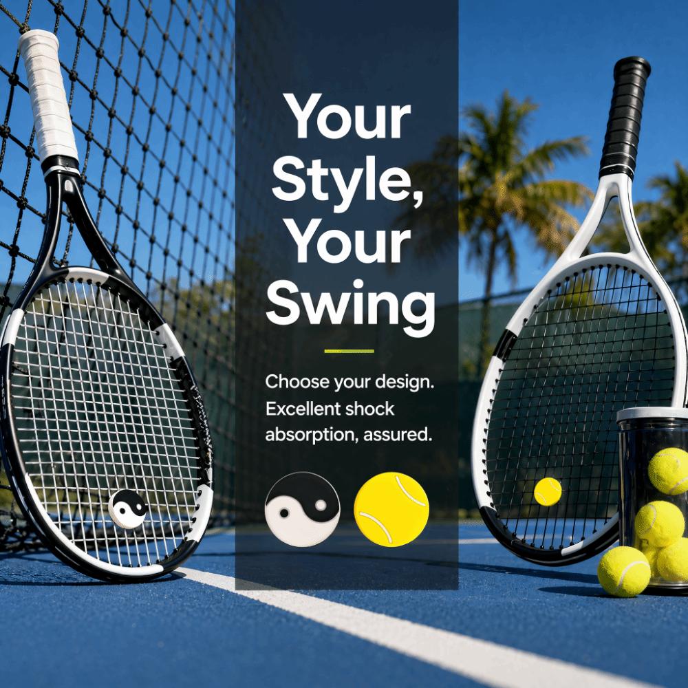 Shockproof Tennis Racket Shock Absorber Improved Feel Tennis Dampener Tennis Accessories