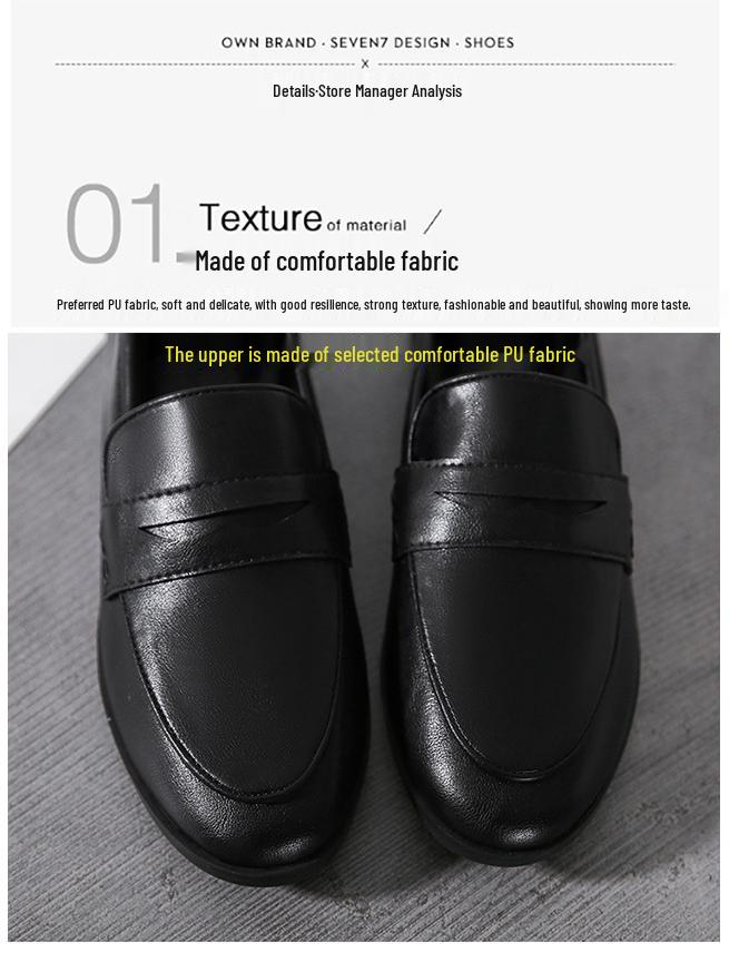 2025 Spring Women's British Style Retro Leather Flats - Plus Size Available