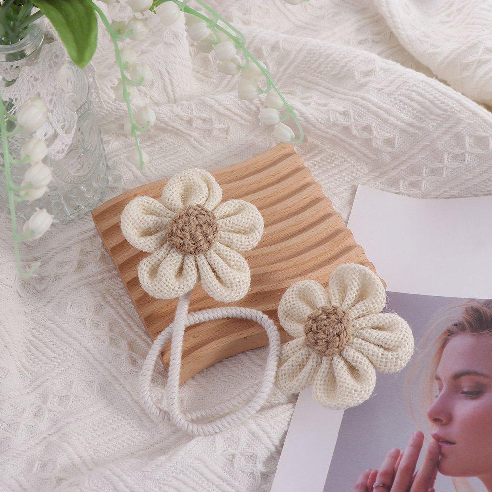 Flower Shape Flower Curtain Ties Handmade Curtain Strap  Curtains Accessories