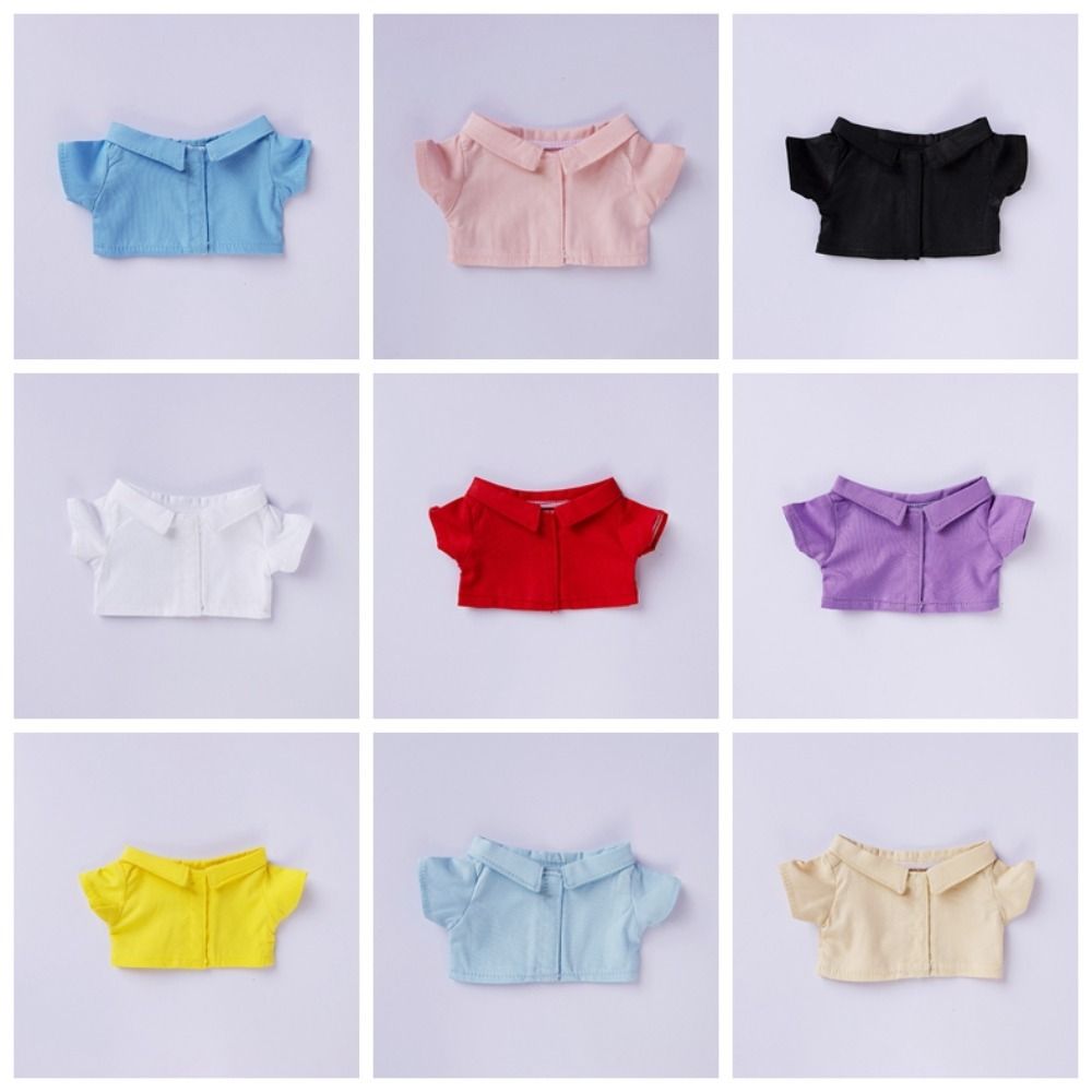 Accessories Doll Clothes for 10/15/20cm Idol Doll Doll Clothes Cute Mini Doll Shirt Girl