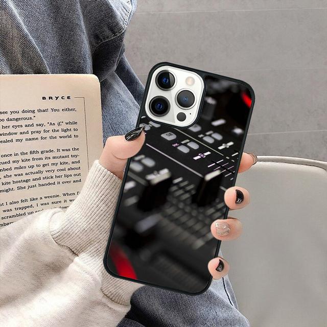 Чехол для телефона с изображением DJ-микшера для iPhone 17 Air 16 16e 15 13 14 11 12 Pro Max Plus  coque fundas Оболочка