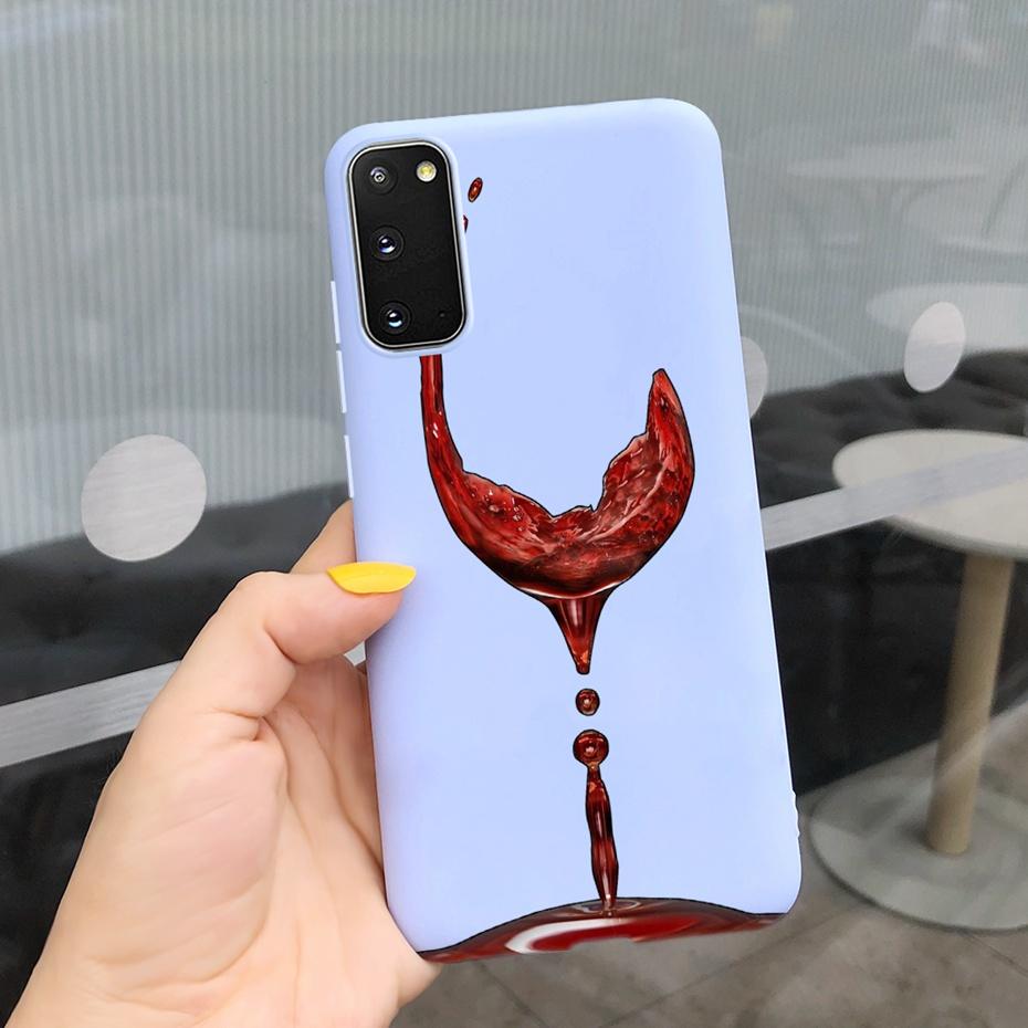 Для Samsung Galaxy S20 5G S20+ Чехол-крышка Модный Мягкий Силикон Макарон Чехлы для Телефона Для Samsung S20 FE S 20 Plus S20Plus Funda