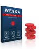 Кольцо Weska Aim Assist Ring Hard FPS, улучшающее работоспособность, кольцо EPDM Stick Sponge для контроллера PS5 PS4 Switch, набор из 6 шт. (Ягодный Мягкий)