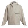 Solid Color Sports Fashion Hooded Long Sleeve Jacket Women Jackets Khaki 1388061-289