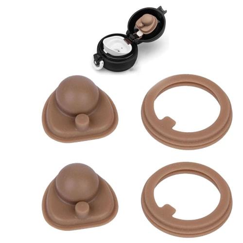 YIXINLYMY Thermos Water Bottle Replacement Gasket Set (2-Piece Set) for JNL (B-004643) Replacement Parts for Portable Mug and Vacuum Insulated Sports