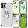 Cartoon Australian Koala Phone Case for iPhone 11 12 13 14 Pro Max Mini X XR XS SE 2020 6S 7 8 Plus Samsung Galaxy S21 S22 Cover