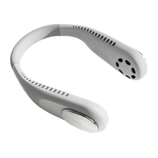 Мини-вентилятор для шеи без лопастей с USB-зарядкой 4000 мАч Портативный охлаждающий вентилятор 3 скорости 7 часов работы от аккумулятора Легкий Тихий Вентилятор для путешествий для улицы Путешествий Офиса