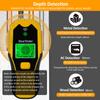 Настенный сканер для поиска стоек 5 в 1, многофункциональный инструмент для поиска стоек с ЖК-дисплеем и звуковой сигнализацией для центра и края металла и дерева