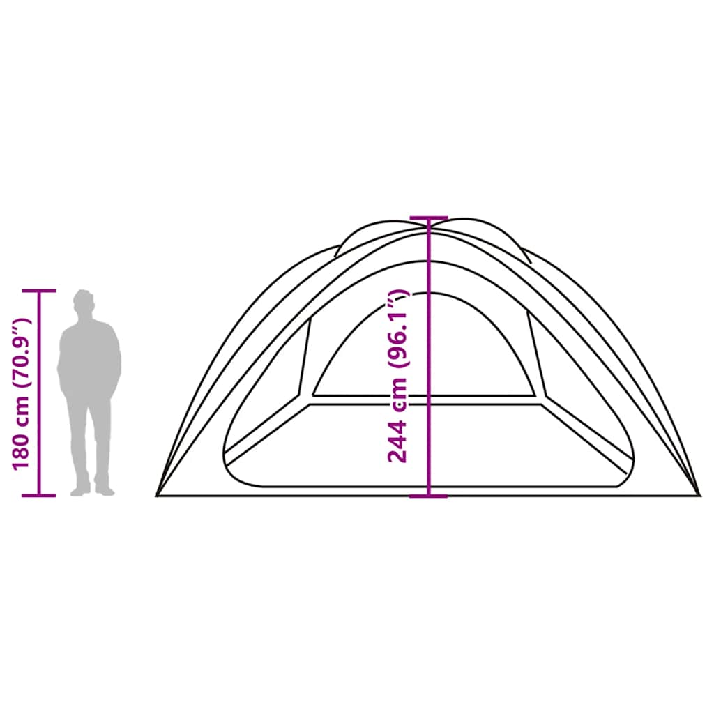 Party Tent Azure Blue Waterproof