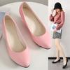 Женские туфли-лодочки Nude Shallow Mouth Женская обувь Модная офисная обувь для свадебной вечеринки Женская обувь на низком каблуке Женщина Autumnss54