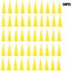 50 штук Инструмент для герметизации, Конусная насадка для герметика Инструмент для заделки швов герметиком, Пластиковая насадка с тонким кончиком, Многоразовая насадка для герметика для ресторана,