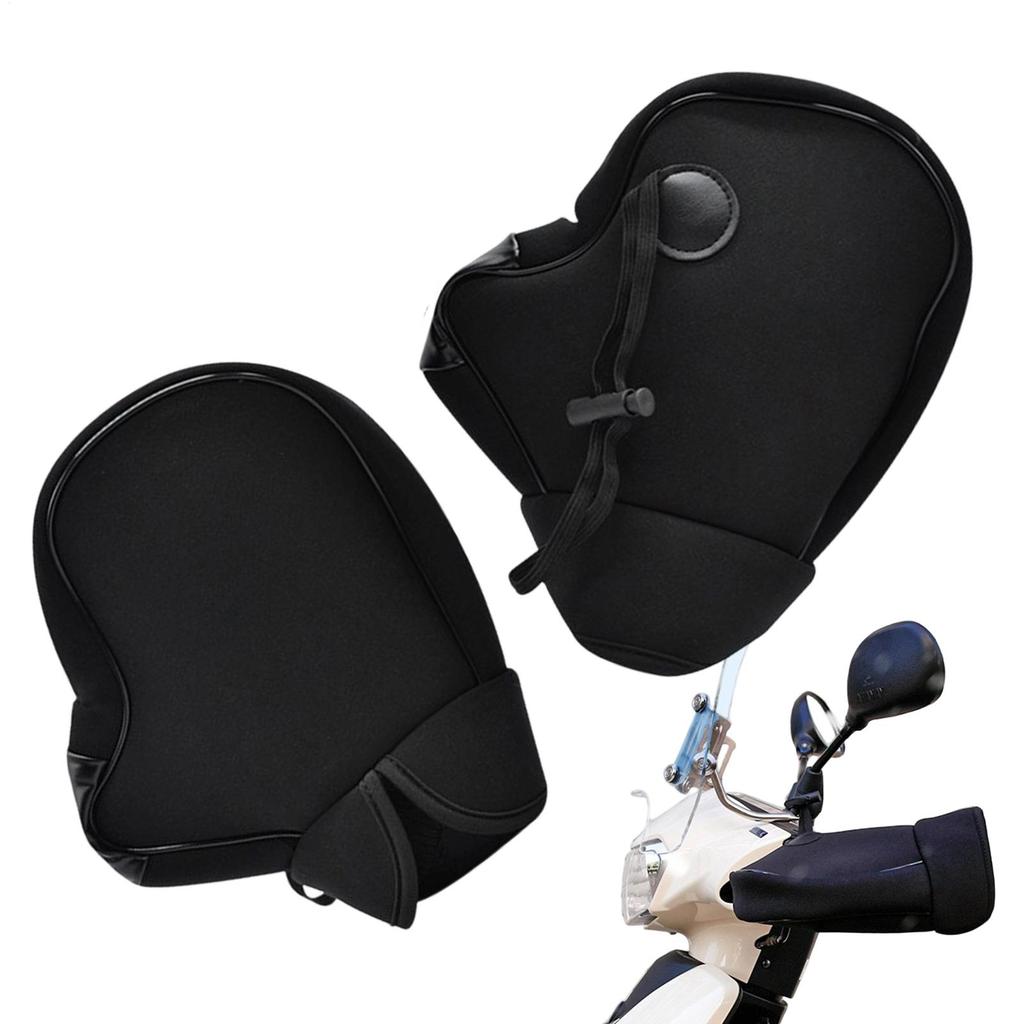 Motorcycle Gloves Windproof Warmer Handle Grip Bike Handlebar Mittens for Riding Winter Cycling Racing Motorbike Outdoor