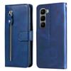 For Infinix Hot 60 Pro+ 4G PU Leather Cases with Zipper Pocket Wallet Phone Cover Stand