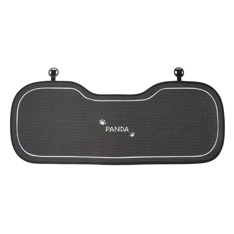 2024 Cartoon Panda Car Seat Cushion Full Set Fashion Breathable Ice Silk Car Seat Cushion Cover Anti Slip Interior Accessories