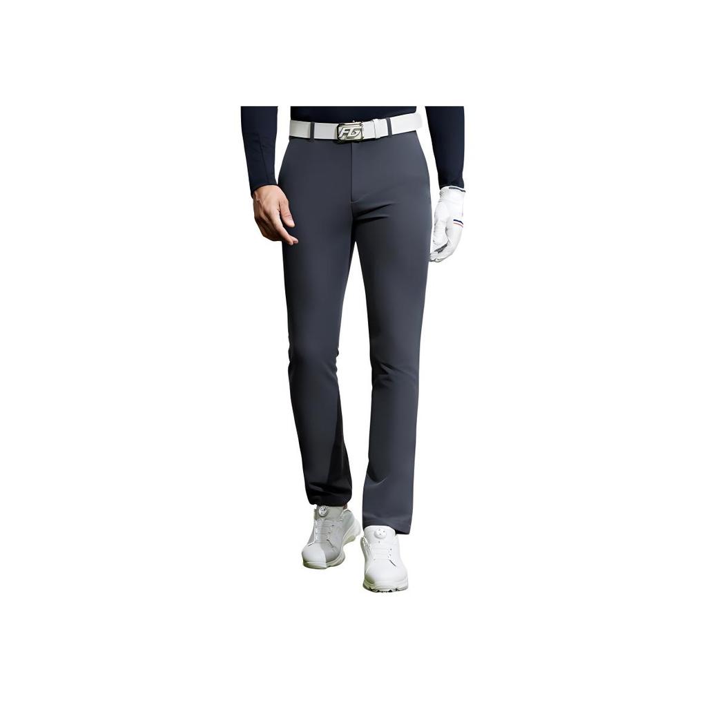 Новые повседневные брюки серии FILA Golf для мужчин, волокно, черный A11M415804F-BK