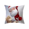 С Рождеством милый снеговик с принтом наволочка для дома, гостиной, украшения дивана, полиэстеровая подушка, наволочка