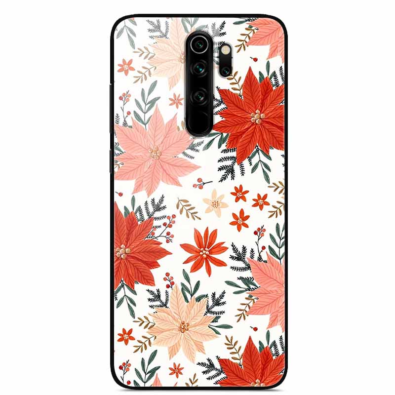 Чехол для Xiaomi Redmi Note 8 Pro Закаленное Стекло Жесткая Задняя Крышка Телефона для Xiaomi Redmi Note 8 8T 8Pro Чехлы Оболочки Note8 Fundas
