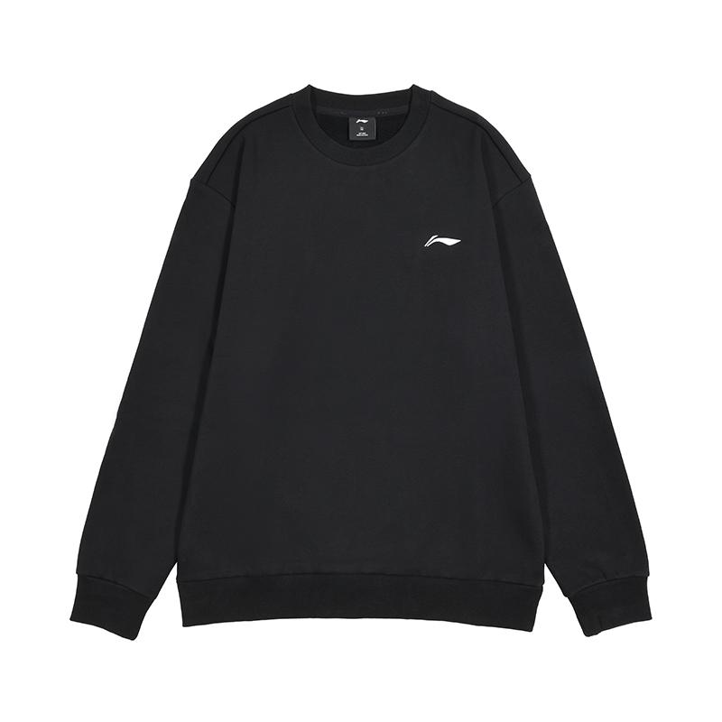Свитшот из коллекции спортивной моды Li Ning Осень Мужской Черный AWDTC69-1