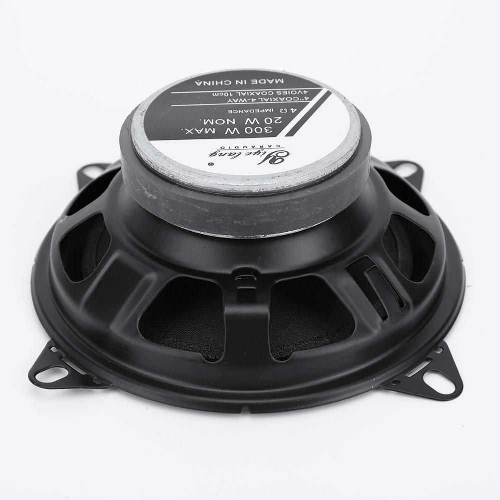 2 шт. 4/5/6-дюймовый 600 Вт автомобильный аудиодинамик полный диапазон частот средне-басовый модифицированный динамик сабвуфер неразрушающий монтаж