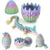 1 шт., креативные яйца в виде чешуи дракона, орнамент, суставы, подвижный хрустальный набор драконов, игрушки для украшения акваскейпа, 3D-печатные яйца дракона, игрушки-непоседа