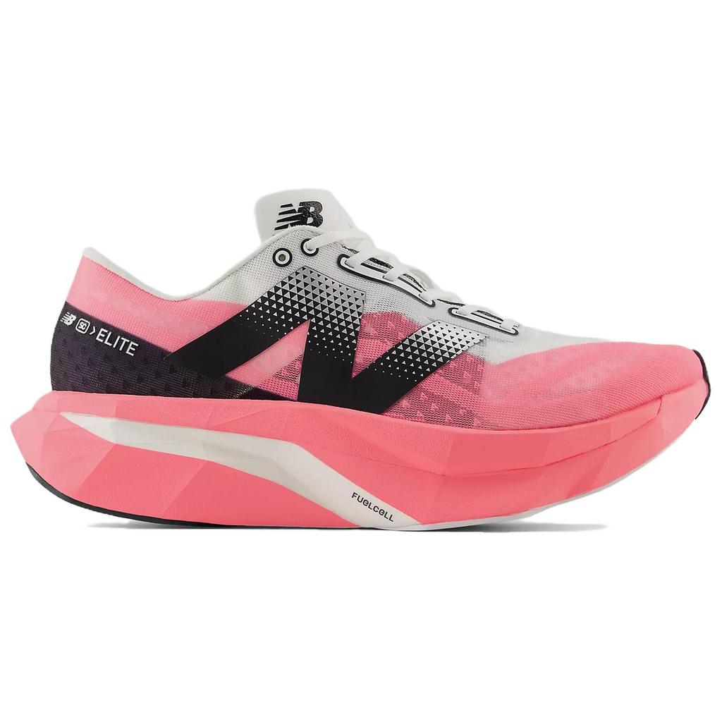 New Balance FuelCell SuperComp Elite V4 Ultra Pink Women Sneakers White Black WRCELCP4