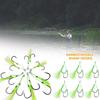 5pcs Fly Fishing Hook Luminous Double Hooks 2023 Barbed Double Sharp Hooks Sea Fishing