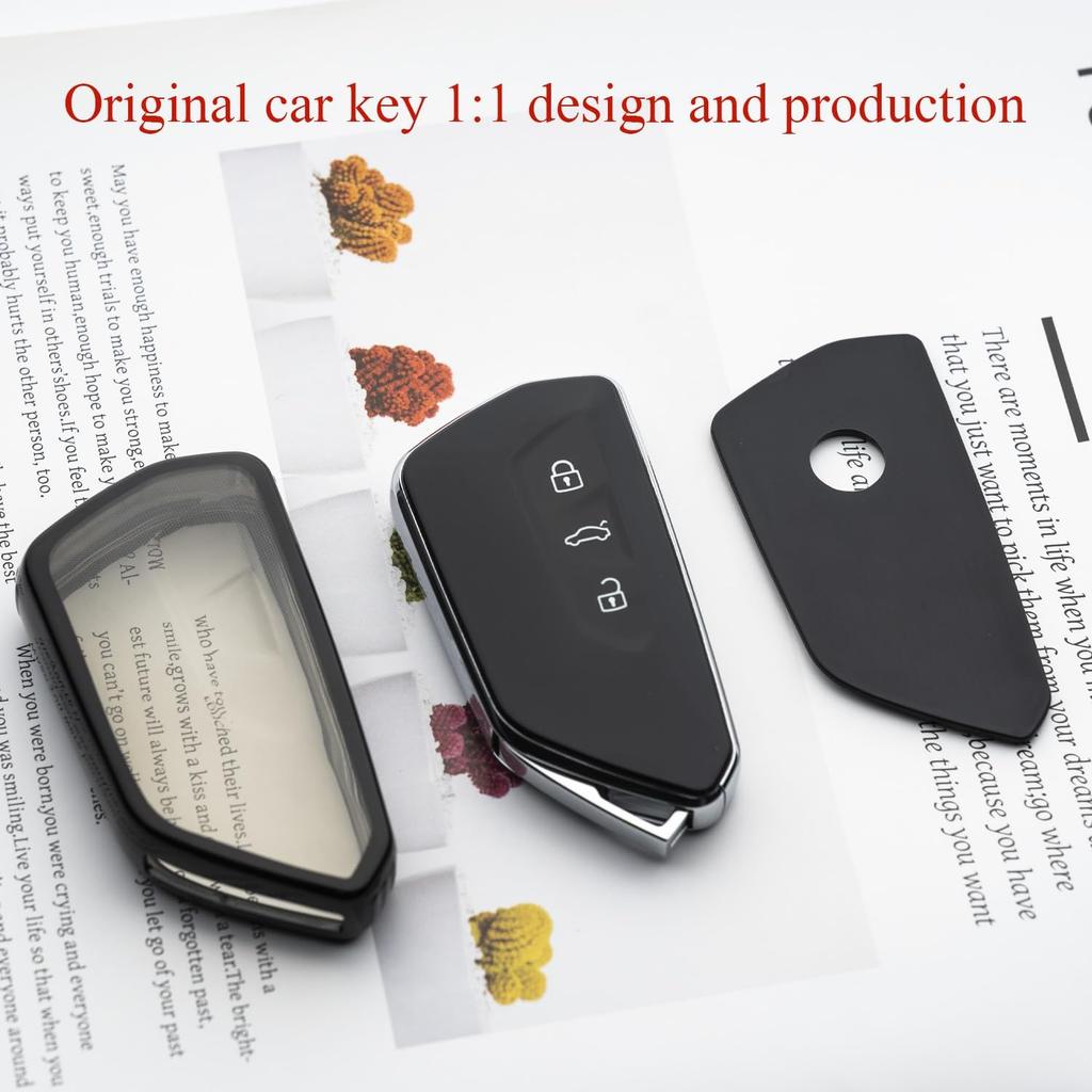 Чехол для брелока подходит для VW Atlas ID.4 ID.3 MK8 Golf GTI Seat Leon MK4 Skoda Octavia 2024 2025
