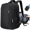 17-Inch Waterproof Anti-Theft Laptop Backpack: Expandable, Large Capacity for Casual Business Commutes