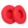 2Pcs Replacement Earpads Ear Pad Cushion for Beats Solo 2 / 3 On Ear Wireless Headphones Black