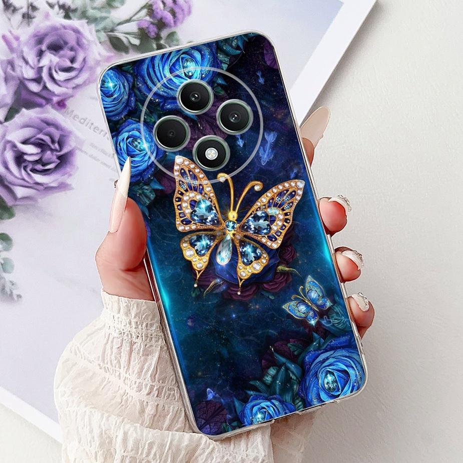 Чехол для Oppo Reno 12F 4G CPH2687 Милый Модный Расписной Чехол Мягкий Силиконовый Чехол для Телефона Для Oppo Reno12 F Reno 12 FS Reno12F Корпус