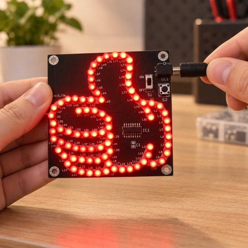 Light-Emitting Diode Flowing Light Kit Soldering Practice DIY Electronic Kit LED Production Kit
