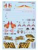 Modelart Area 88 Special Decal Plastic Model Decal 1/48 Vol.1 A88D-4801 (Airplane)