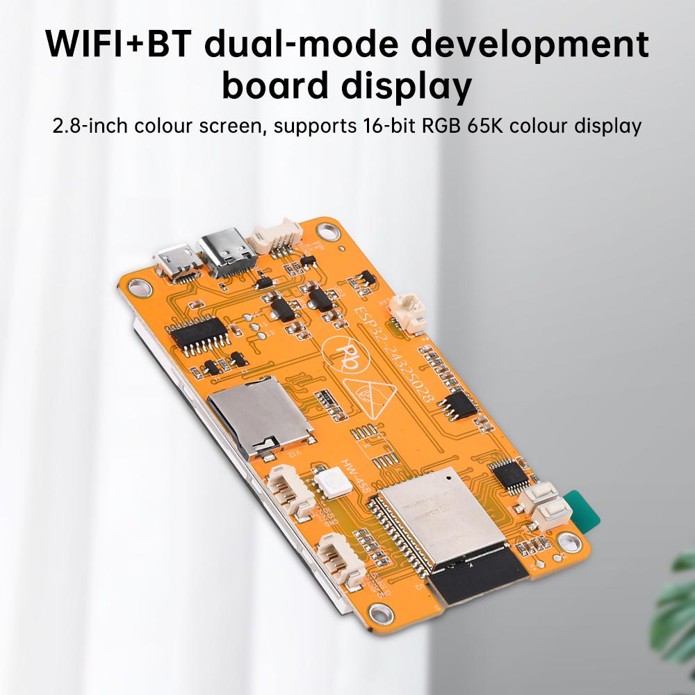 ESP32 WIFI и Bluetooth макетная плата 2,8-дюймовый ЖК-модуль TFT 240*320 смарт-дисплей экран с сенсорным экраном WROOM