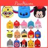 Cute Baby Children Plush Backpack Cartoon Anime Korean Version Kindergarten Early Education Shoulder Bag Anti-theft Shockproof 20*25cm