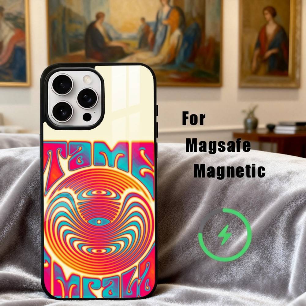 Чехол для телефона Epiphany Pop T-Tame I-Impala Band для iPhone 17,16,15,14,13,12,Plus,Pro,Max с магнитной беспроводной зарядкой Magsafe