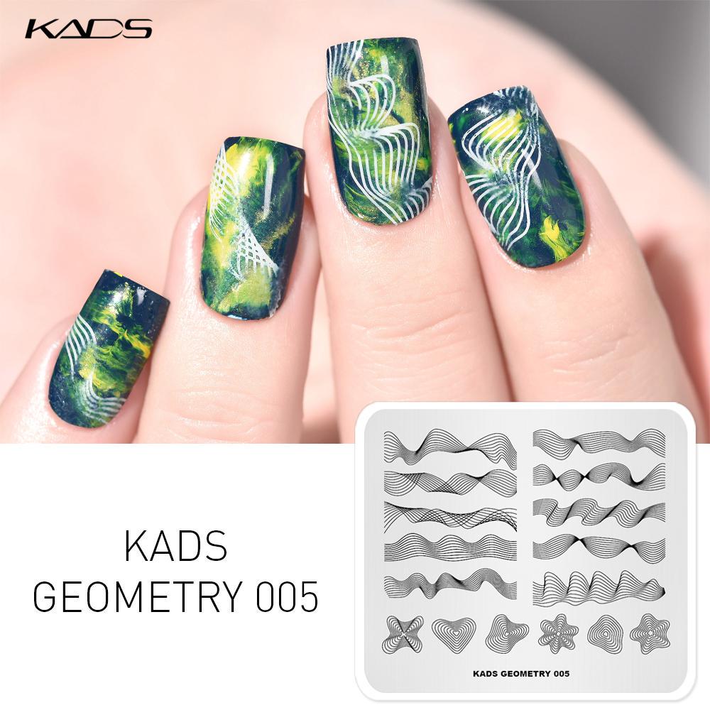 kads Nail Stamping Plate Template Nail Design Nail Art Manicure Stamp Plates Nails Tools