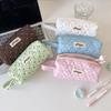 Large Capacity Pen Bag Polka Dot Design Pencil Pouch INS Style Pencil Case  Students