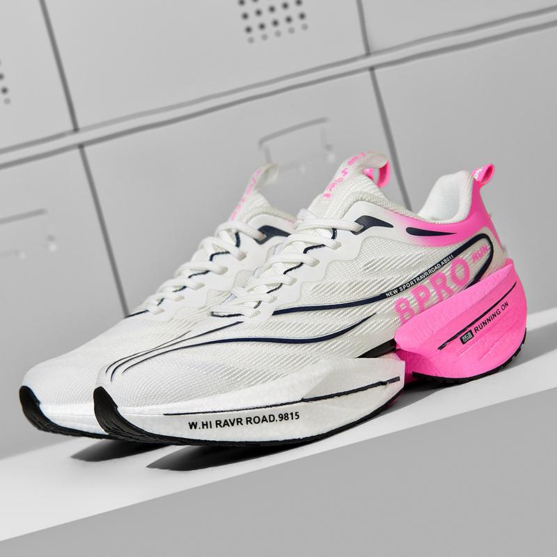 Большой размер 45 Carbon Plate Marathon Shoes Men Casual Sneakers Удобные легкие спортивные кроссовки для бега унисекс Tenis Walking Shoes