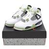AQ9129-103 Nike Air 4 Масляный Зеленый Морская Пена Белый Черный Хаки Серый (Женский)