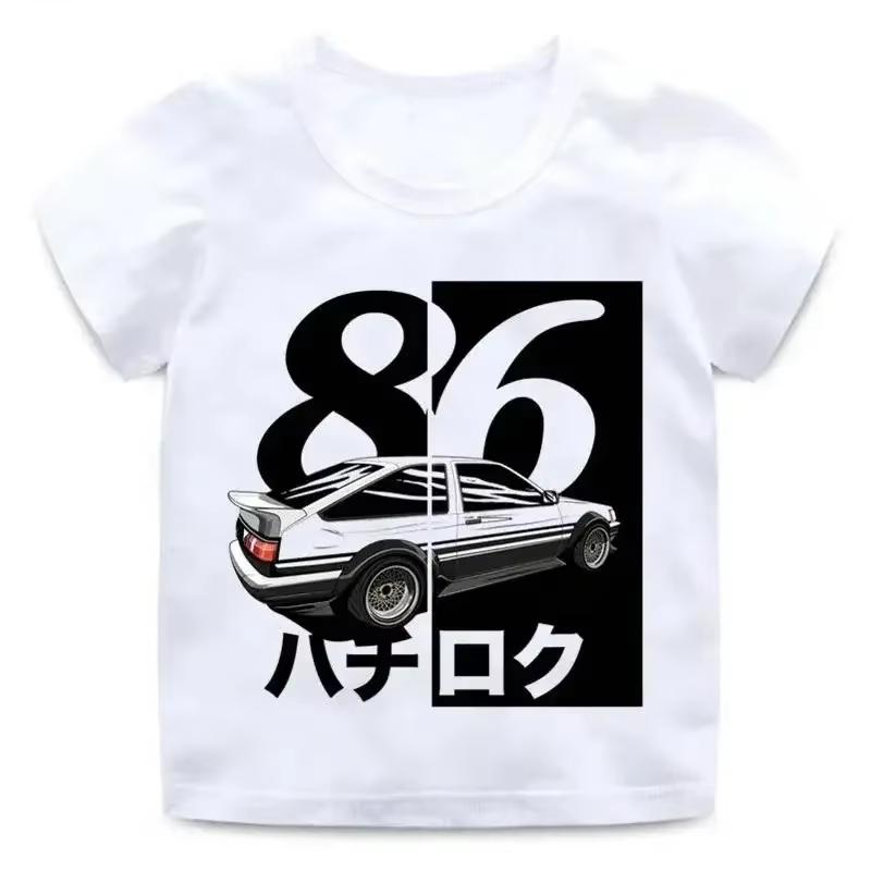 Initial D T Shirt Japanese Anime Graphic Funny Harajuku Unisexga T Shirt Fashion Casual Short Sleeve T Shirt Unisex Clothes
