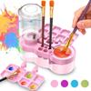 Multi-functional Paint Brush Cleaner Detachable Painting Cleaning Supplies Paintbrush Rinser Kids
