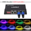 10x 4-канальный светодиодный декодировщик DMX512 для светодиодной подсветки RGBW