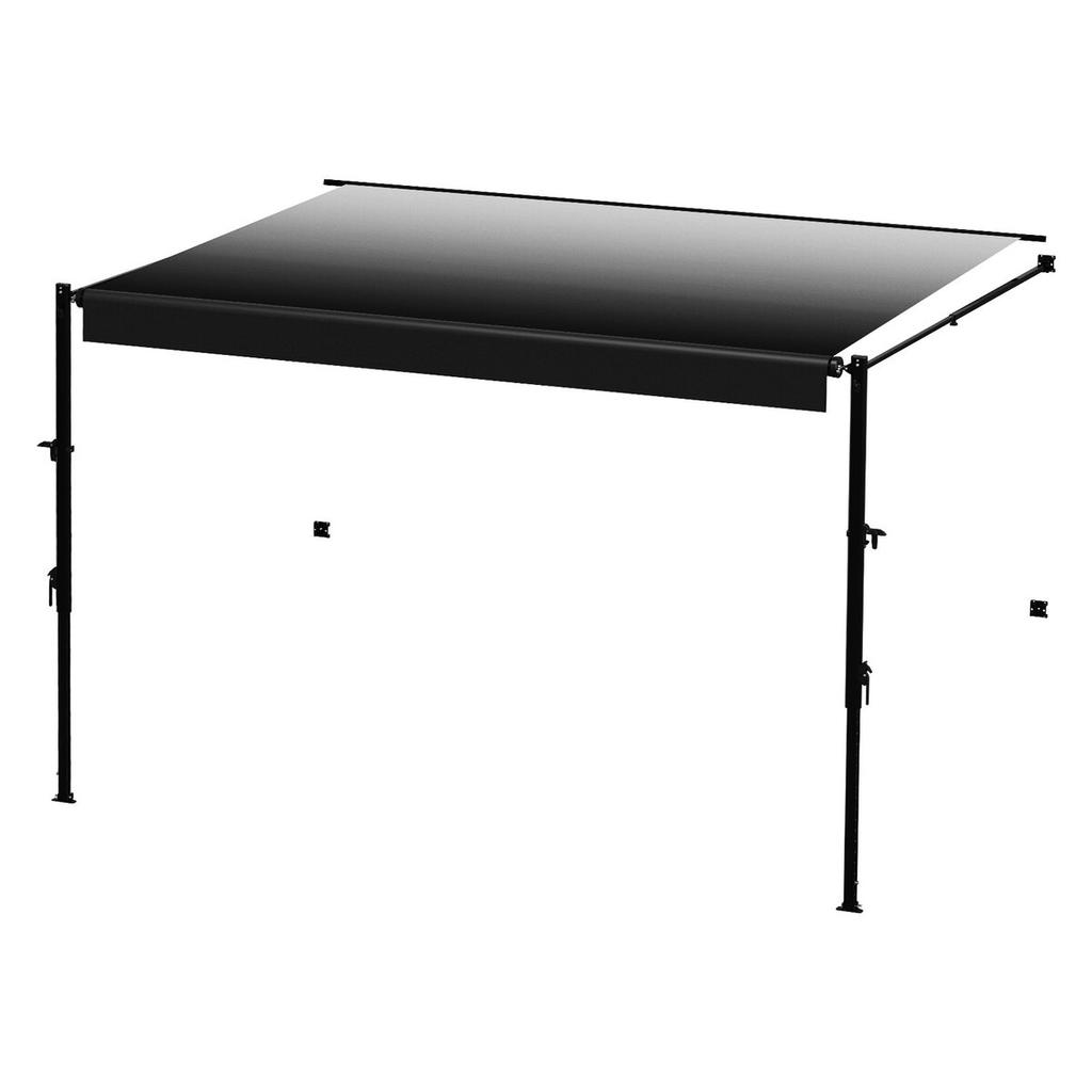 18' RV Replacement Awning Manual Trailer Awning for Most DC12V RVs