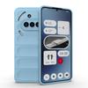 Гибкий силиконовый чехол с ощущением кожи для Nothing Phone 3a Защитный чехол для противоударных Fundas Coque