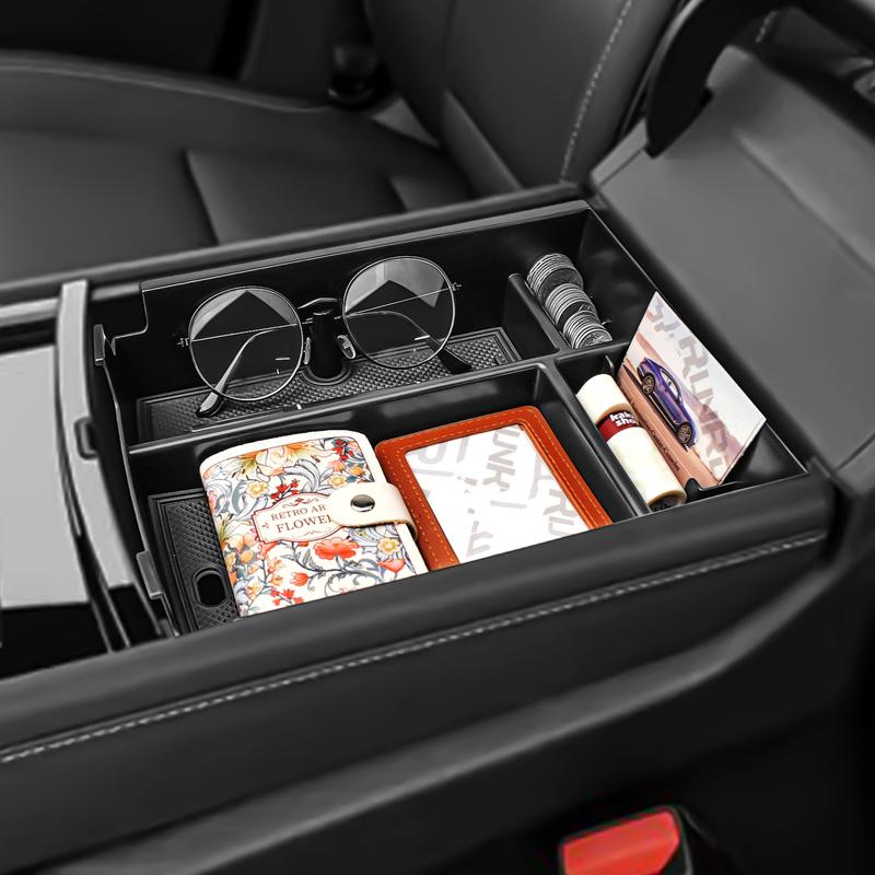 Для 2024 2025 GMC Acadia и Chevy Traverse Ящик-подлокотник Органайзер центральной консоли автомобиля Внутренний лоток Дополнительные аксессуары