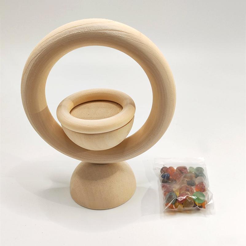 Набор вертикальных диффузоров из дерева, ароматерапия, дерево, бриз, большое деревянное кольцо