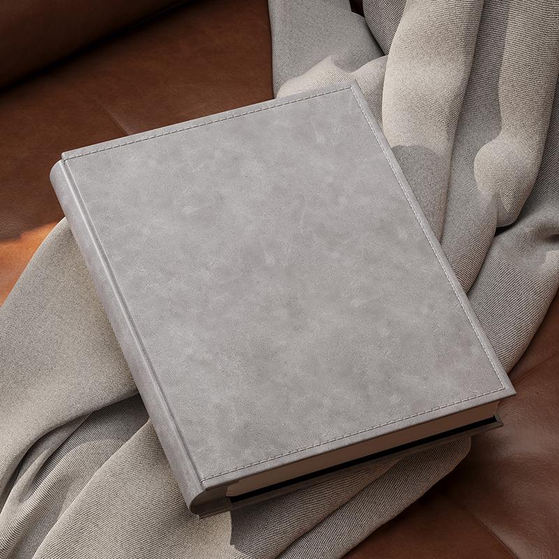 6-Inch Vertical Leather Photo Album: Large Capacity Family & Baby Keepsake Book for Mobile Phone Photos